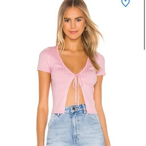 Bethanie Tie Front Tank - LIKE NEW